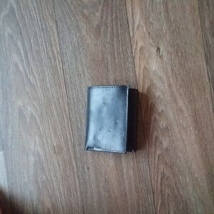 Men's Black Leather Wallet